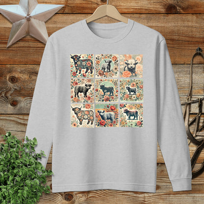 All the Pretty Cows Long Sleeve Tee