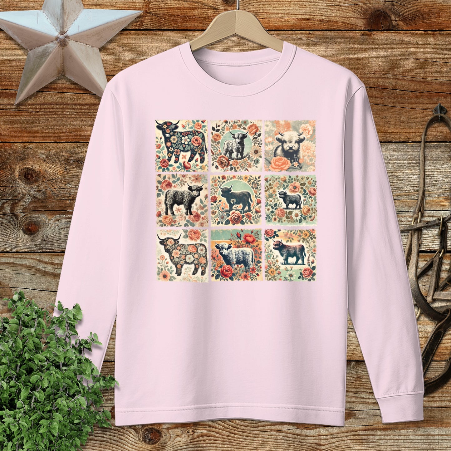 All the Pretty Cows Long Sleeve Tee