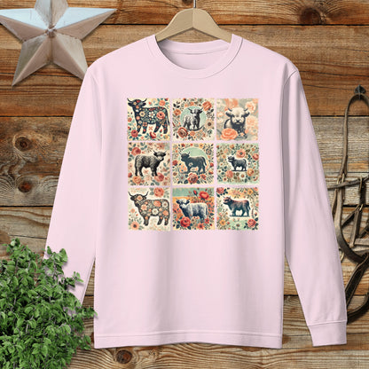 All the Pretty Cows Long Sleeve Tee