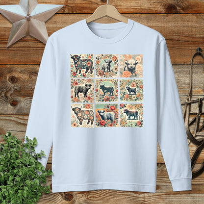All the Pretty Cows Long Sleeve Tee