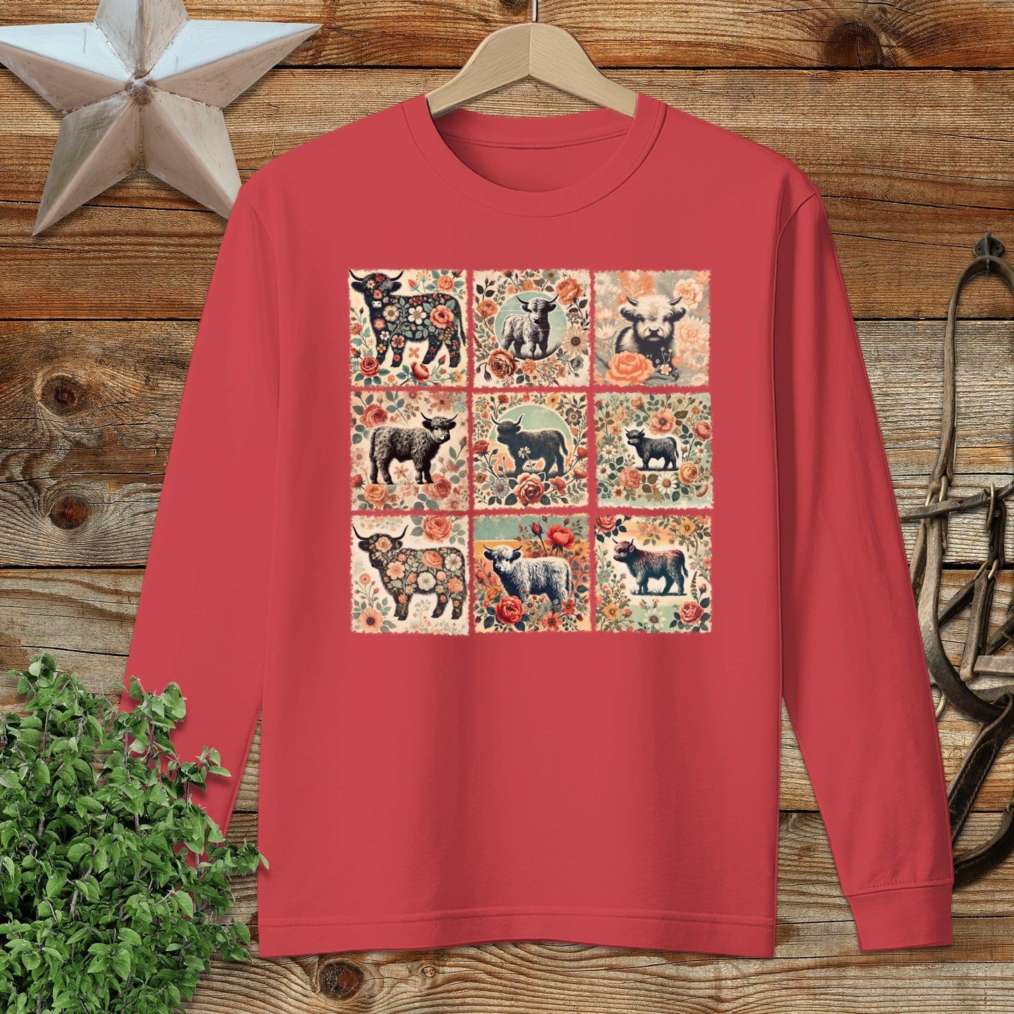 All the Pretty Cows Long Sleeve Tee
