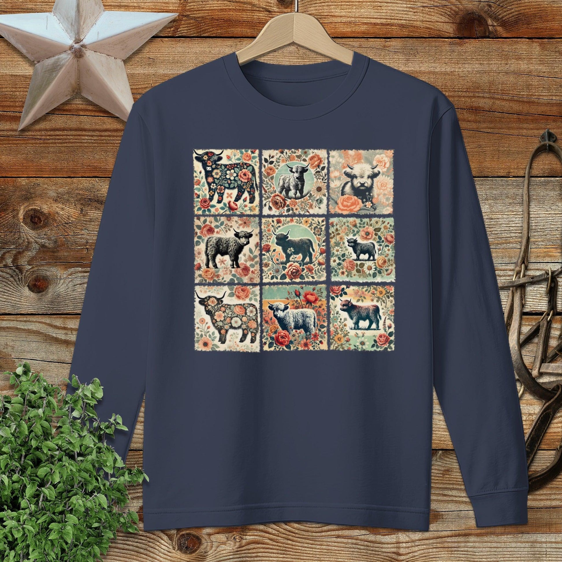 All the Pretty Cows Long Sleeve Tee