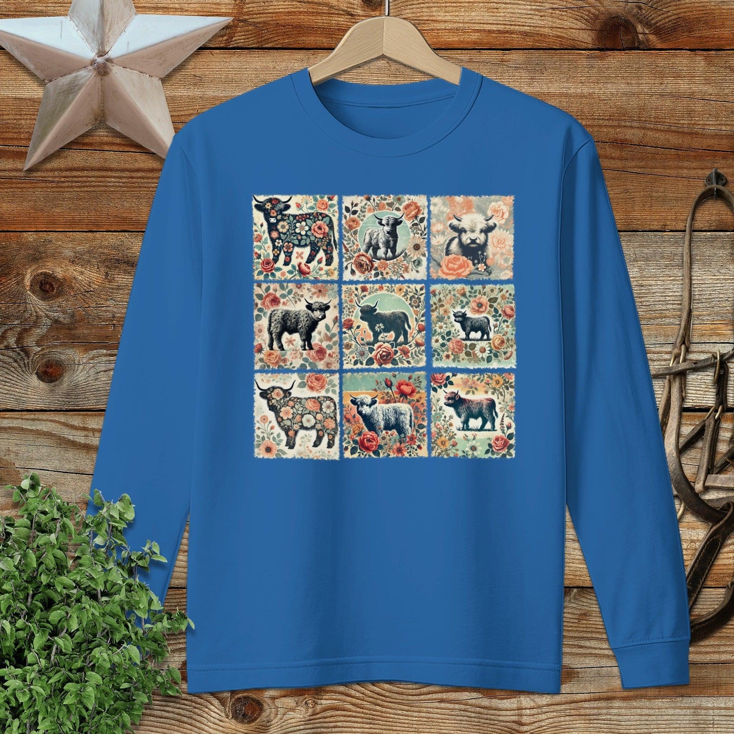All the Pretty Cows Long Sleeve Tee