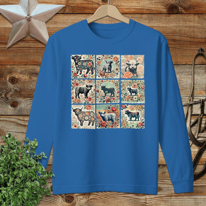All the Pretty Cows Long Sleeve Tee