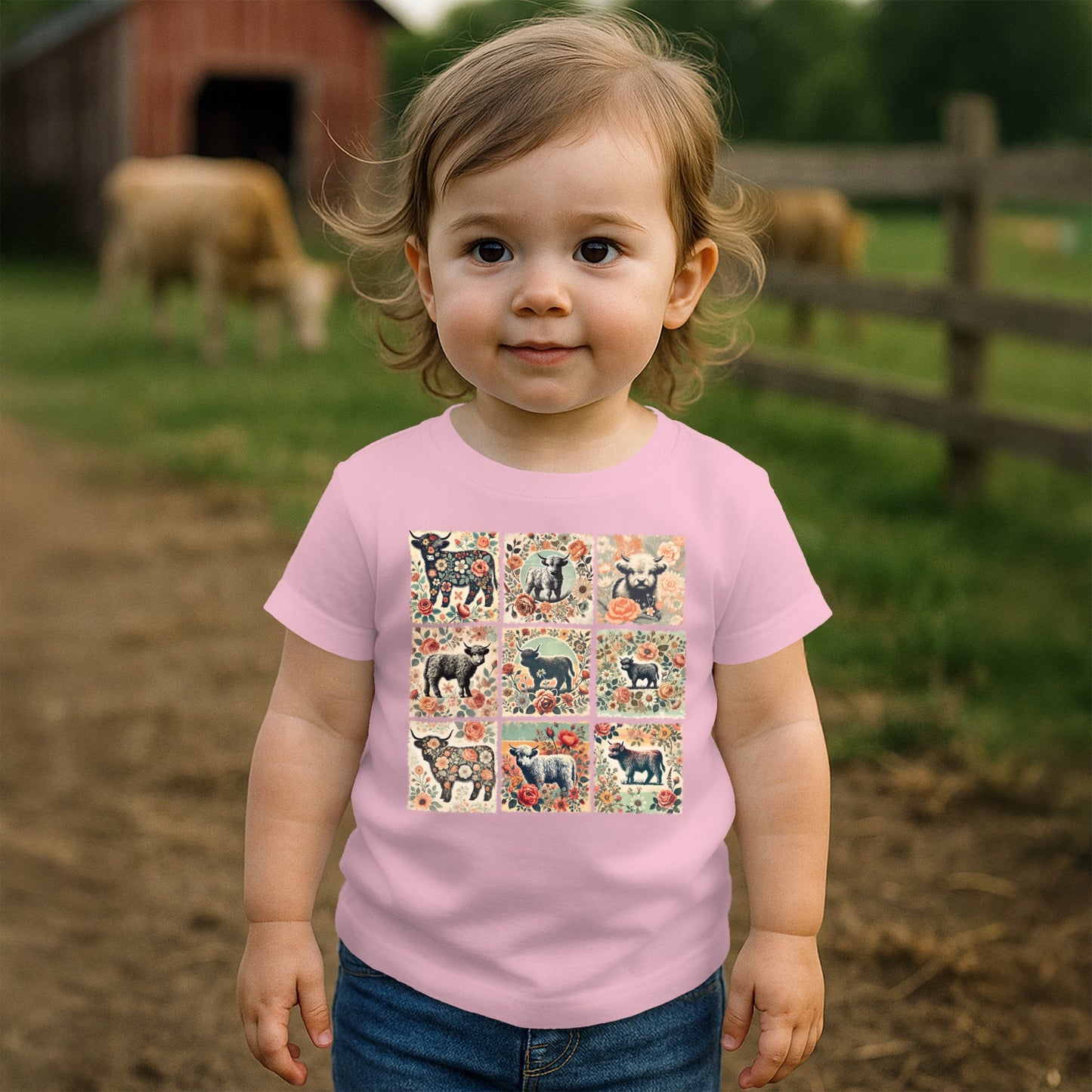 All the Pretty Cows T-shirt (Toddler)
