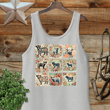 All the Pretty Cows Tank Top