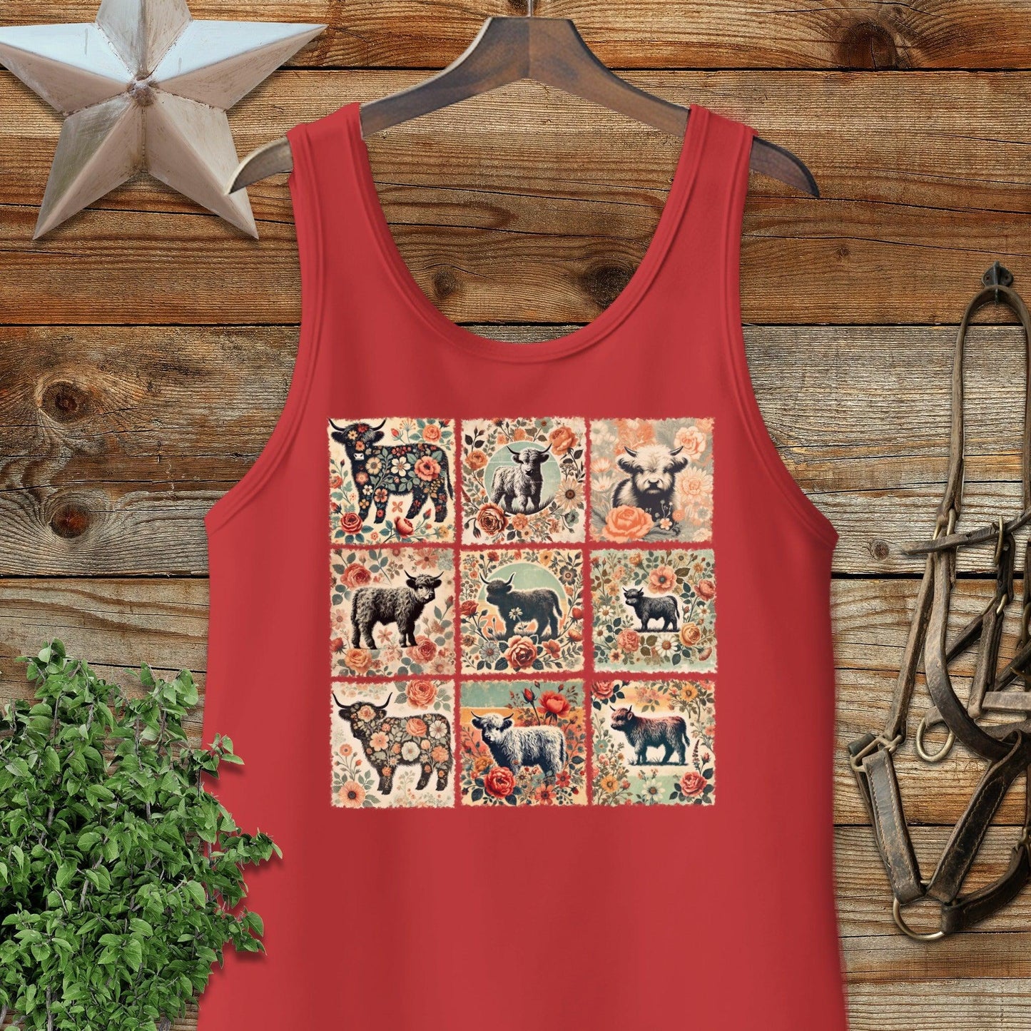 All the Pretty Cows Tank Top