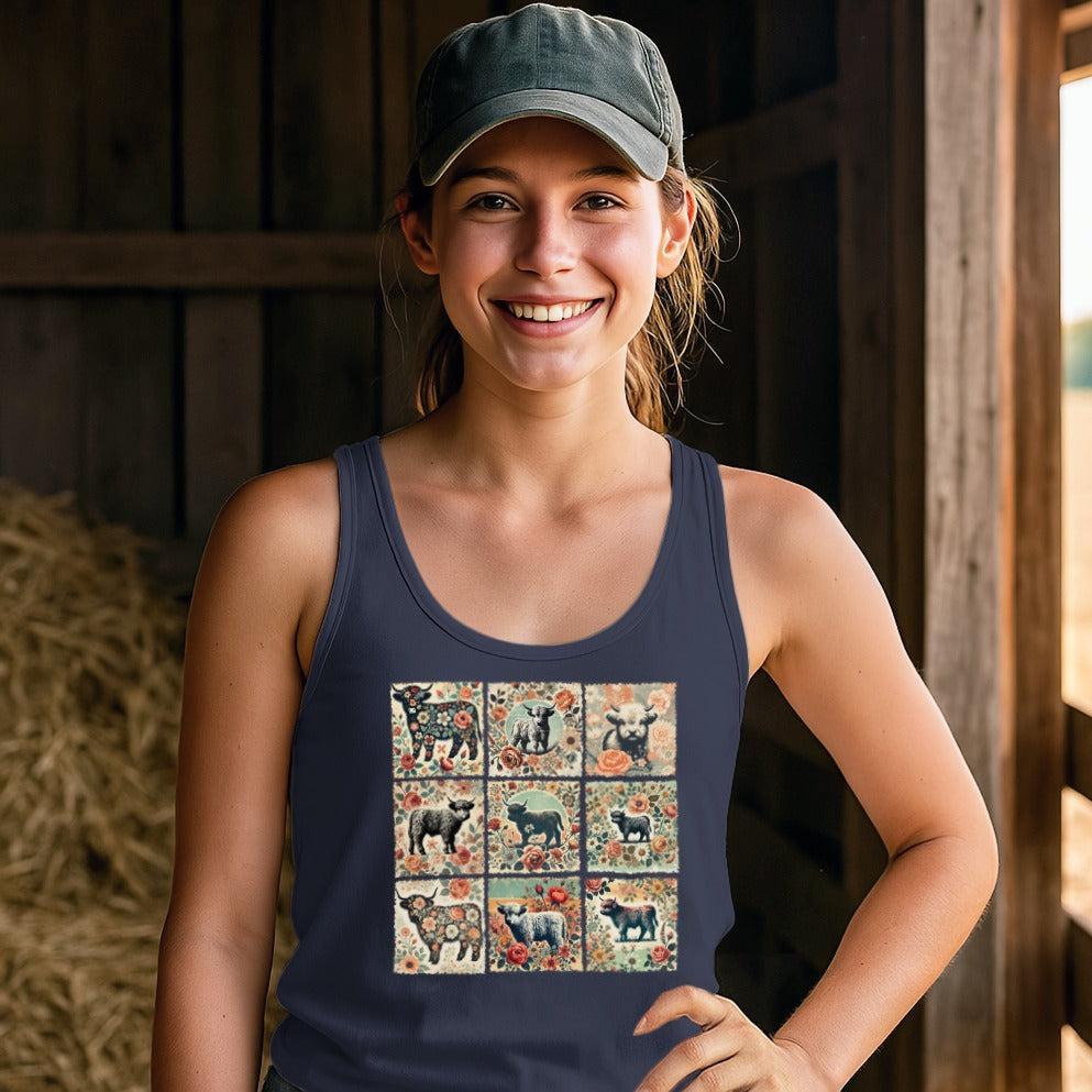 All the Pretty Cows Tank Top