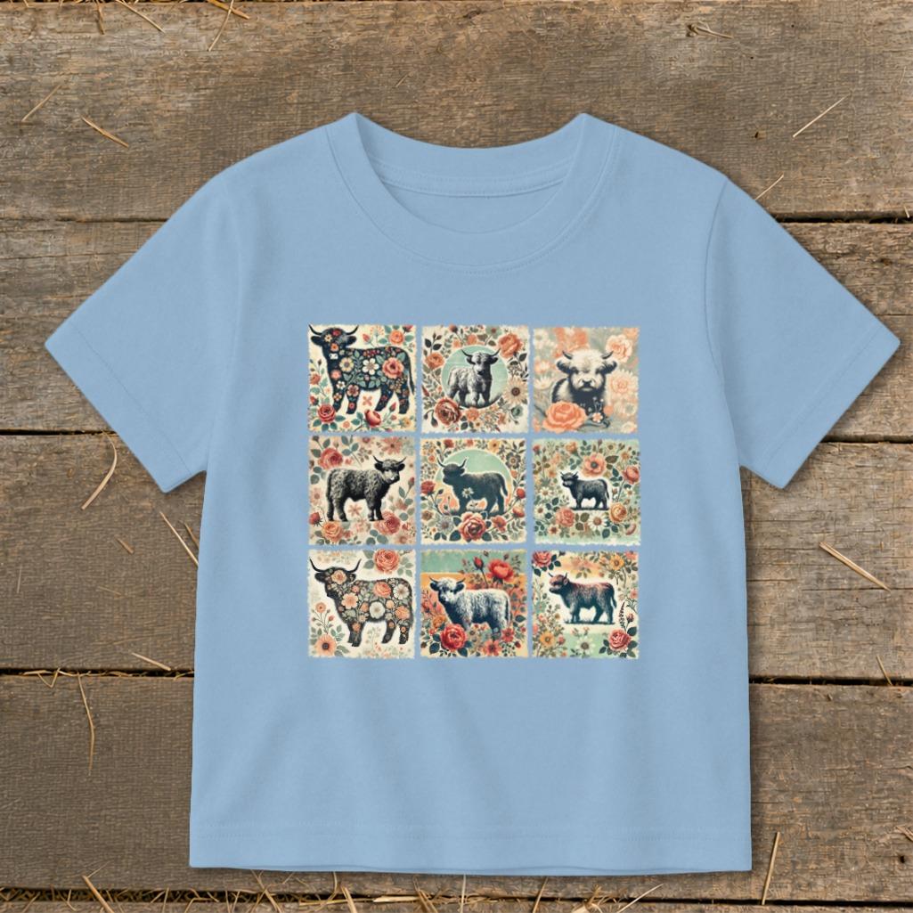 All the Pretty Cows Toddler Tee