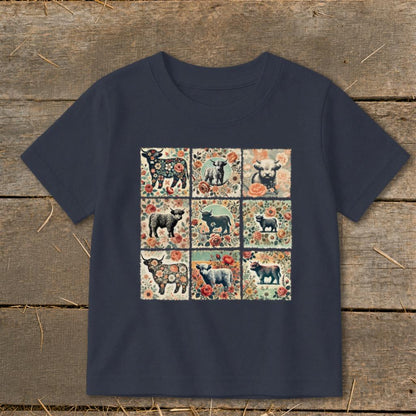 All the Pretty Cows Toddler Tee