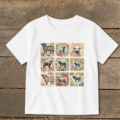 All the Pretty Cows Toddler Tee