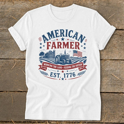 American Farmer Est. 1776 Softstyle Tee