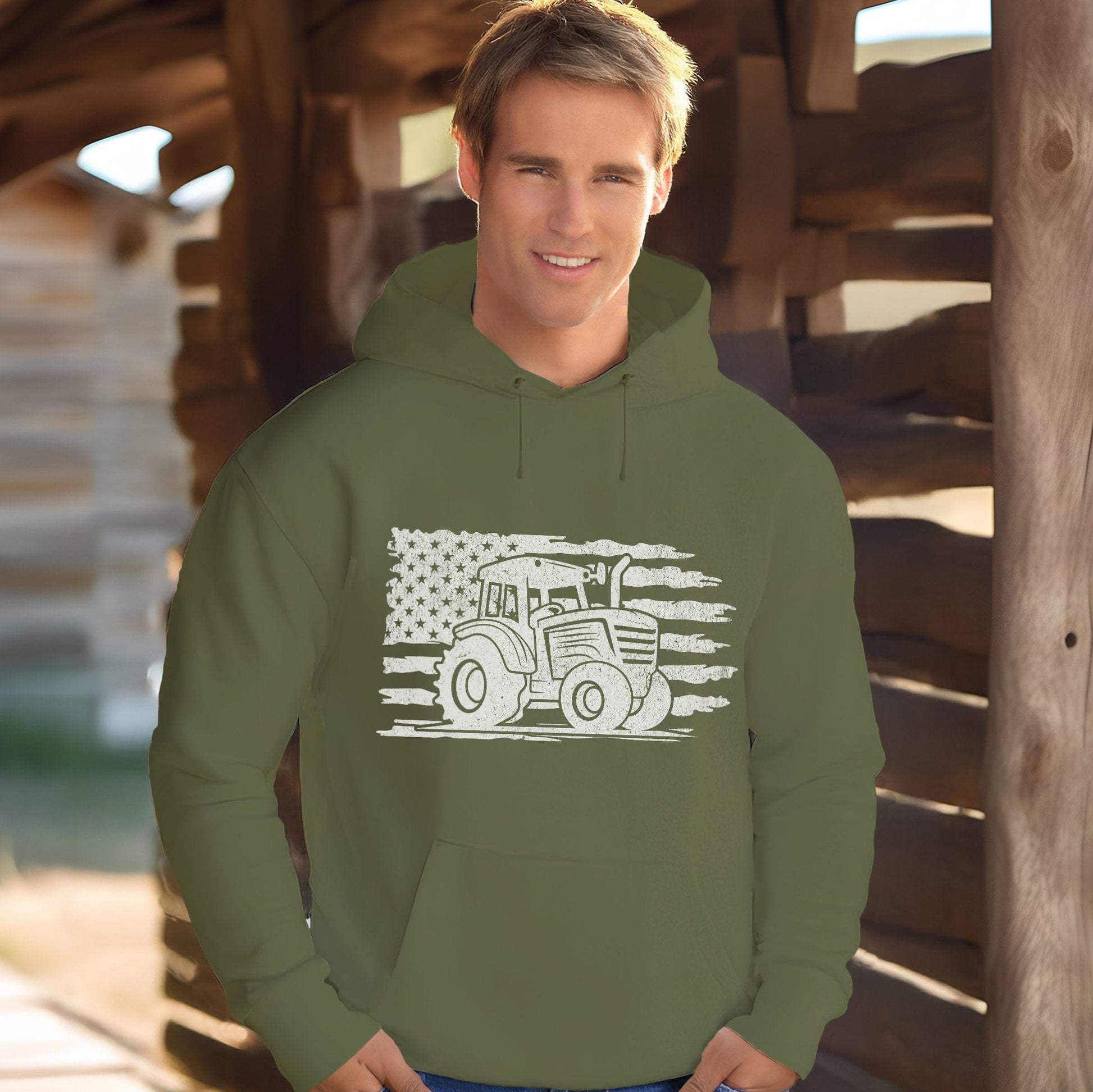 American Tractor Hoodie