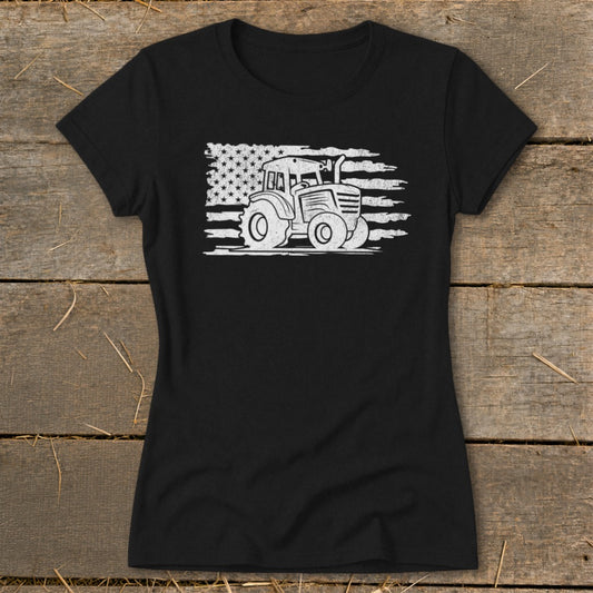 American Tractor Ladies Tee