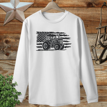 American Tractor Long Sleeve Tee