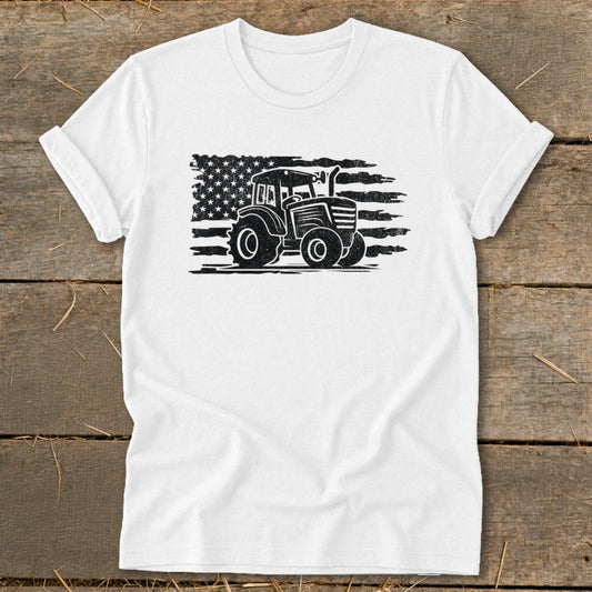 American Tractor Softstyle Tee - White
