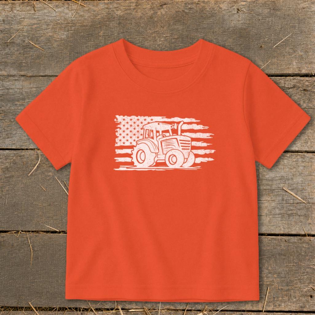American Tractor Toddler Tee