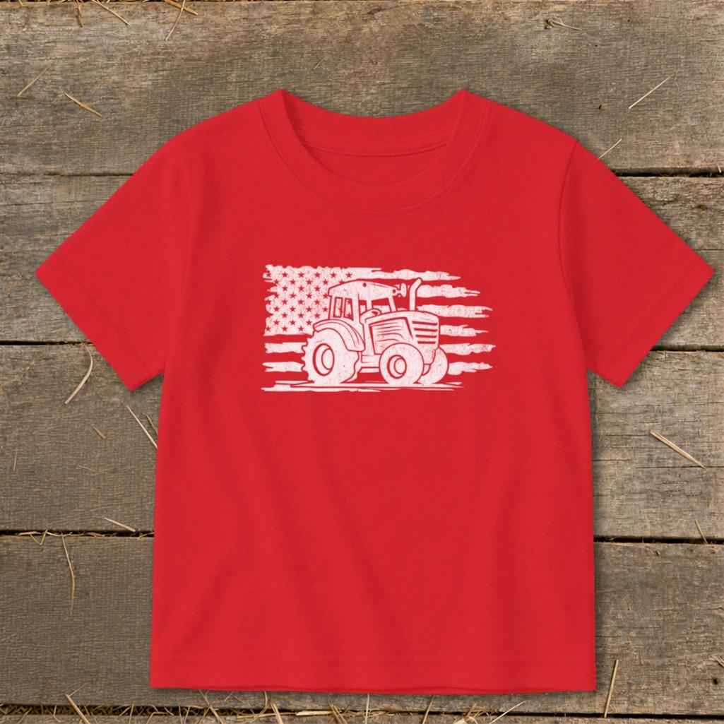 American Tractor Toddler Tee