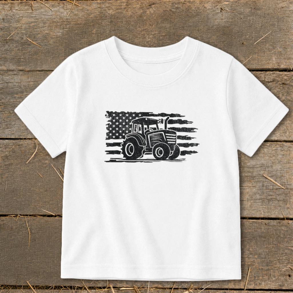 American Tractor Toddler Tee