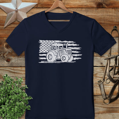 American Tractor V-neck