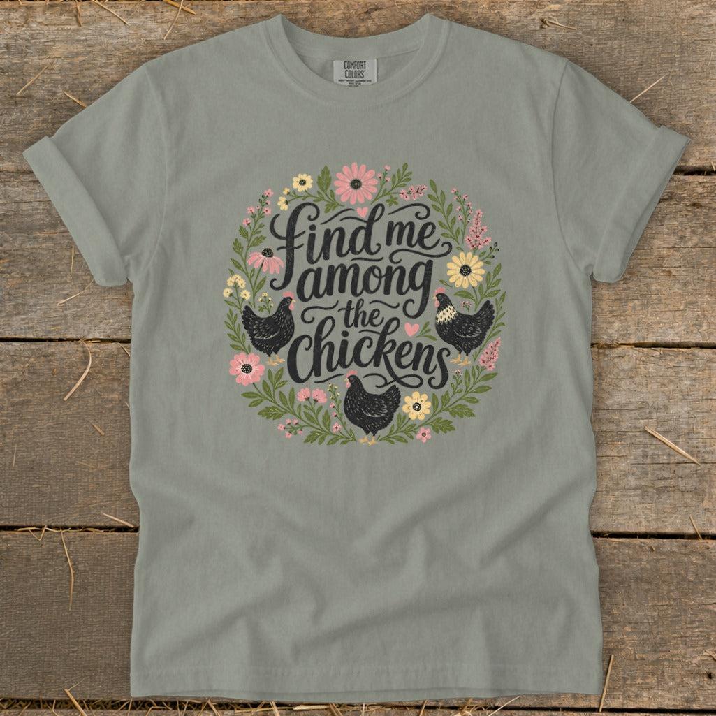 Among the Chickens Signature Tee