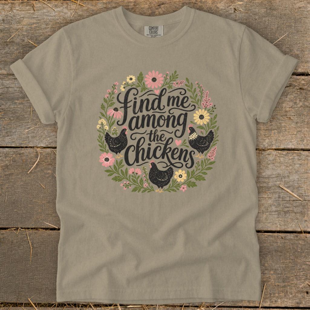 Among the Chickens Signature Tee
