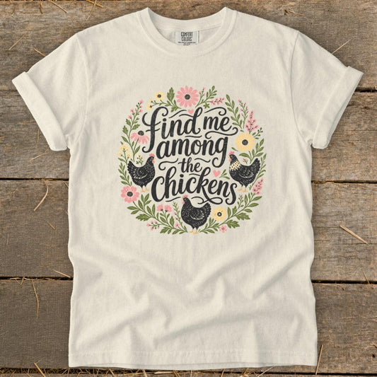 Among the Chickens Signature Tee