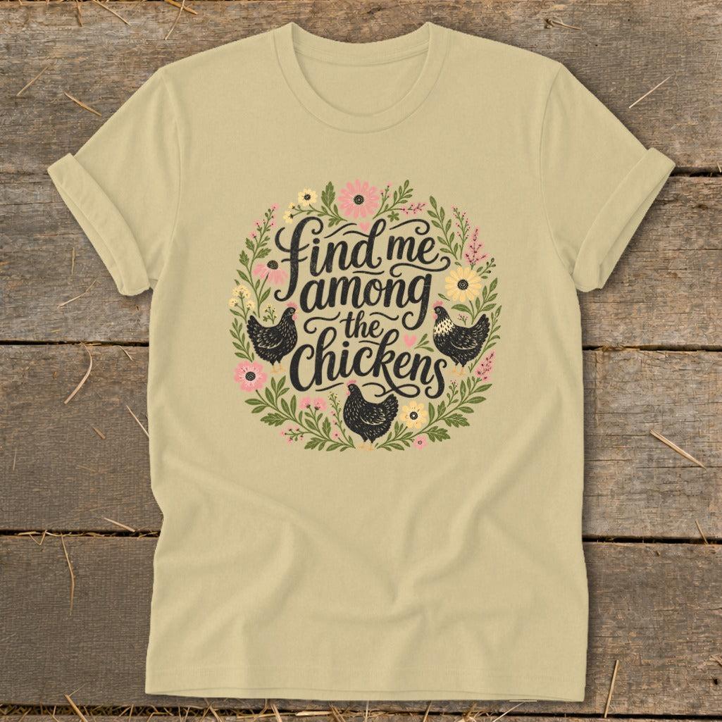 Among the Chickens Softstyle Tee