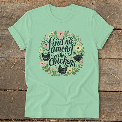Among the Chickens Softstyle Tee