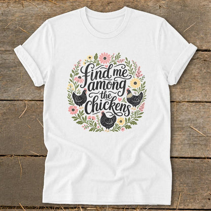 Among the Chickens Softstyle Tee