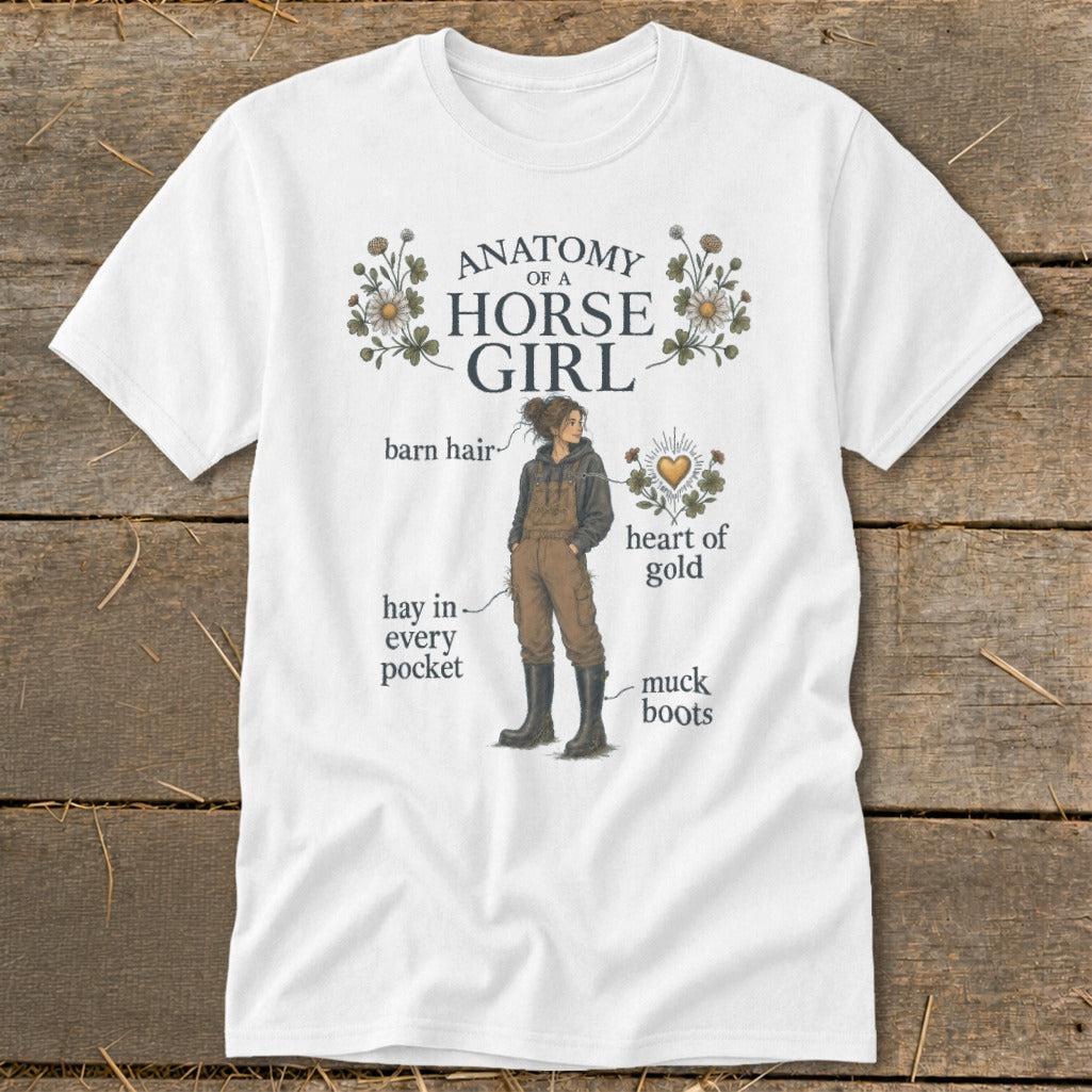 Anatomy of a Horse Girl Classic Tee