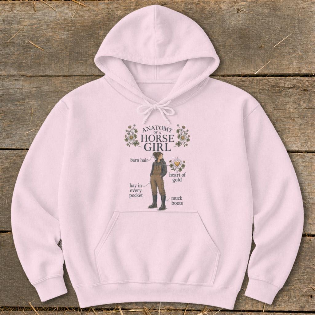 Anatomy of a Horse Girl Hoodie