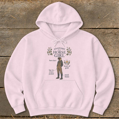 Anatomy of a Horse Girl Hoodie