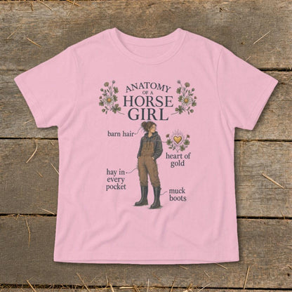 Anatomy of a Horse Girl Infant Tee