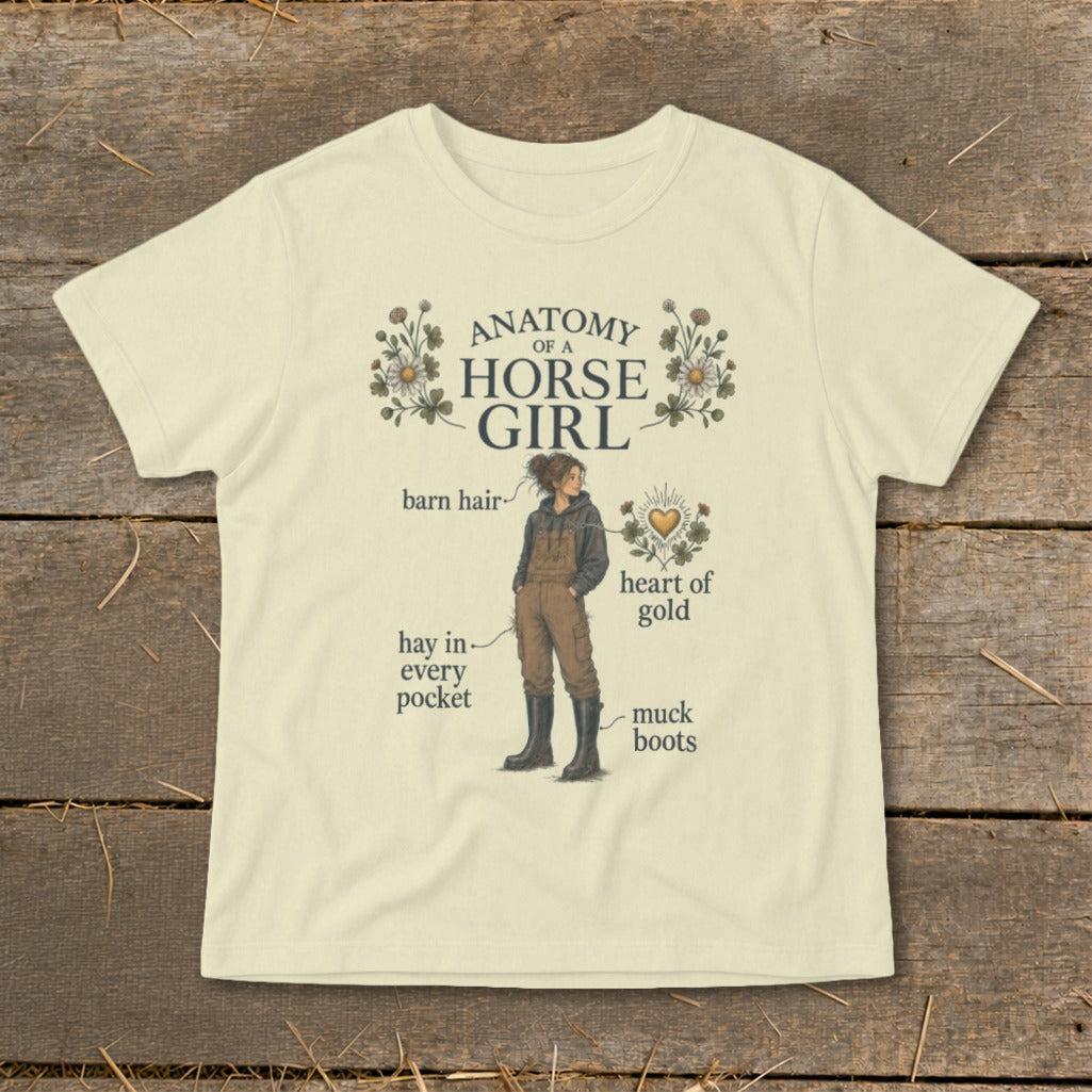Anatomy of a Horse Girl Infant Tee