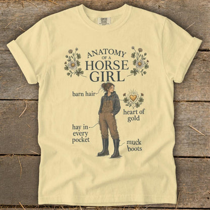 Anatomy of a Horse Girl Signature Tee