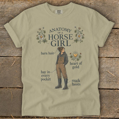 Anatomy of a Horse Girl Signature Tee