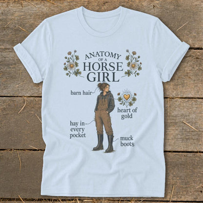 Anatomy of a Horse Girl Softstyle Tee