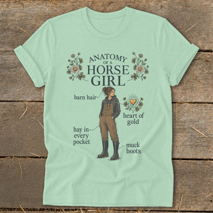 Anatomy of a Horse Girl Softstyle Tee