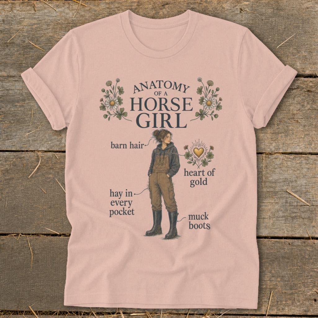 Anatomy of a Horse Girl Softstyle Tee