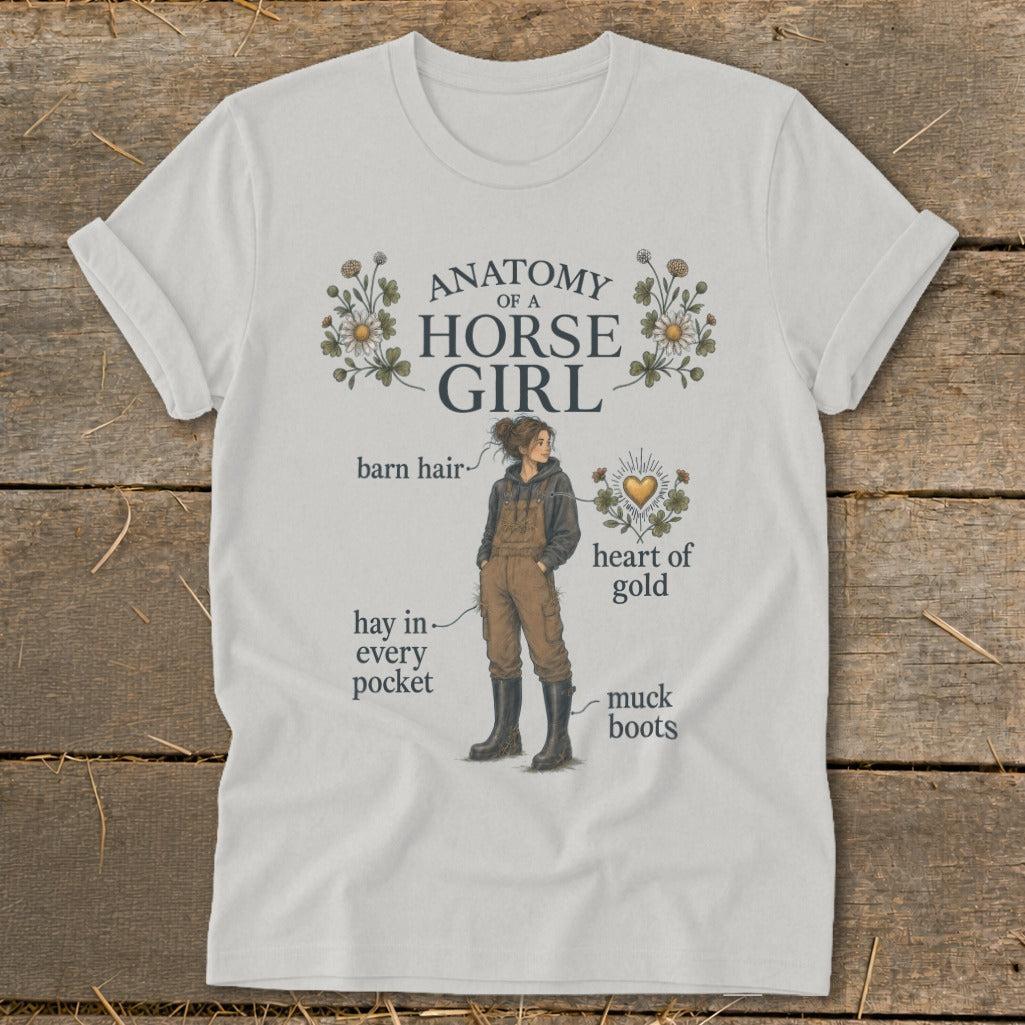 Anatomy of a Horse Girl Softstyle Tee