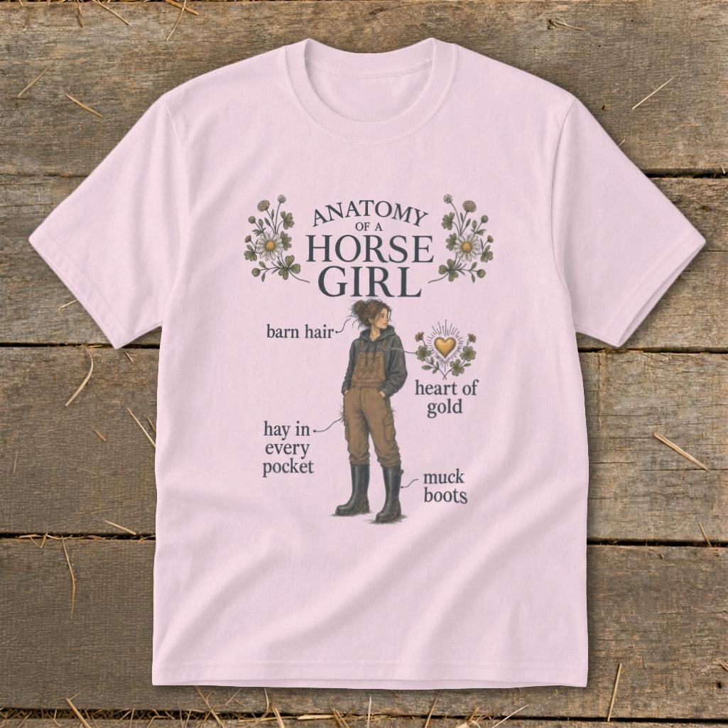 Anatomy of a Horse Girl Youth Tee