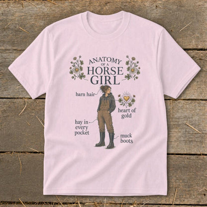 Anatomy of a Horse Girl Youth Tee