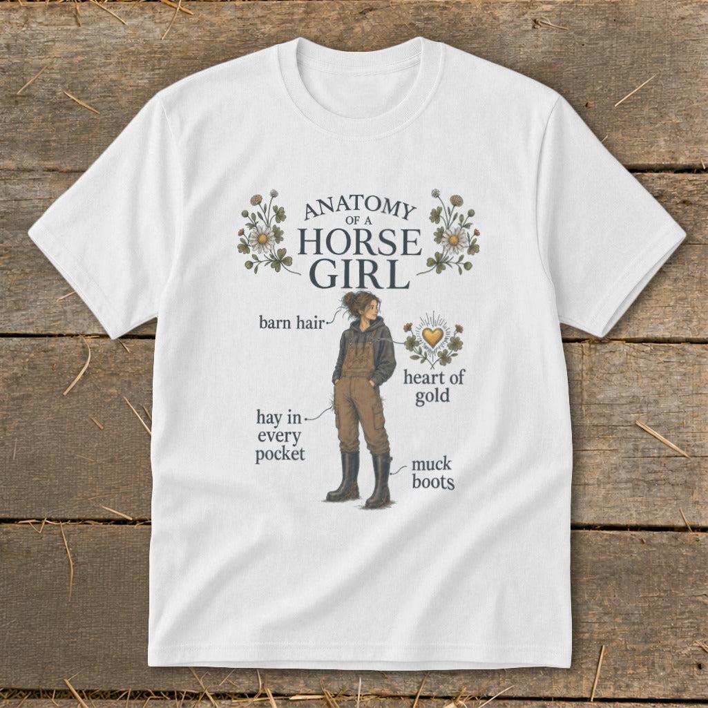 Anatomy of a Horse Girl Youth Tee
