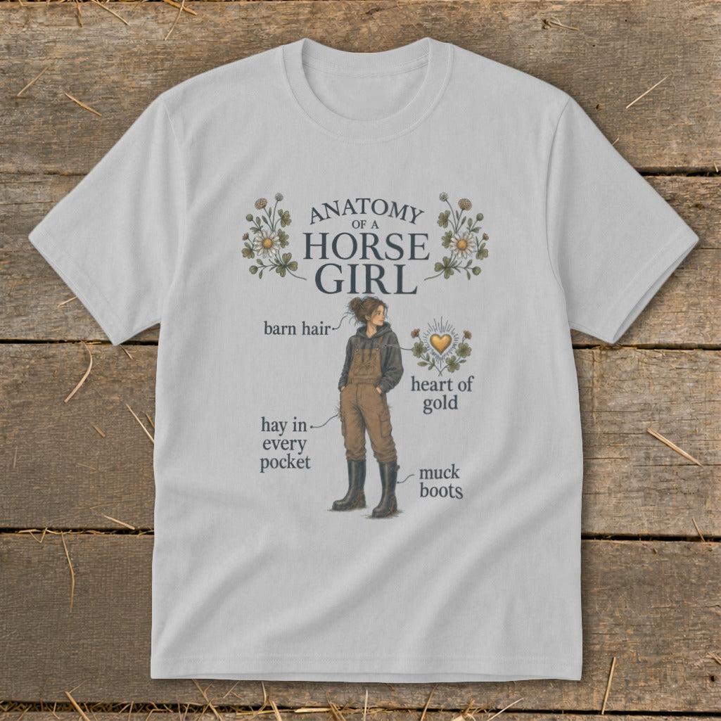 Anatomy of a Horse Girl Youth Tee