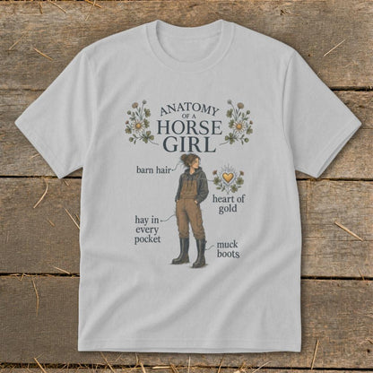 Anatomy of a Horse Girl Youth Tee