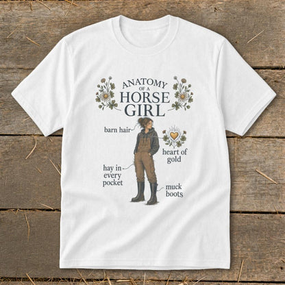 Anatomy of a Horse Girl Youth Tee