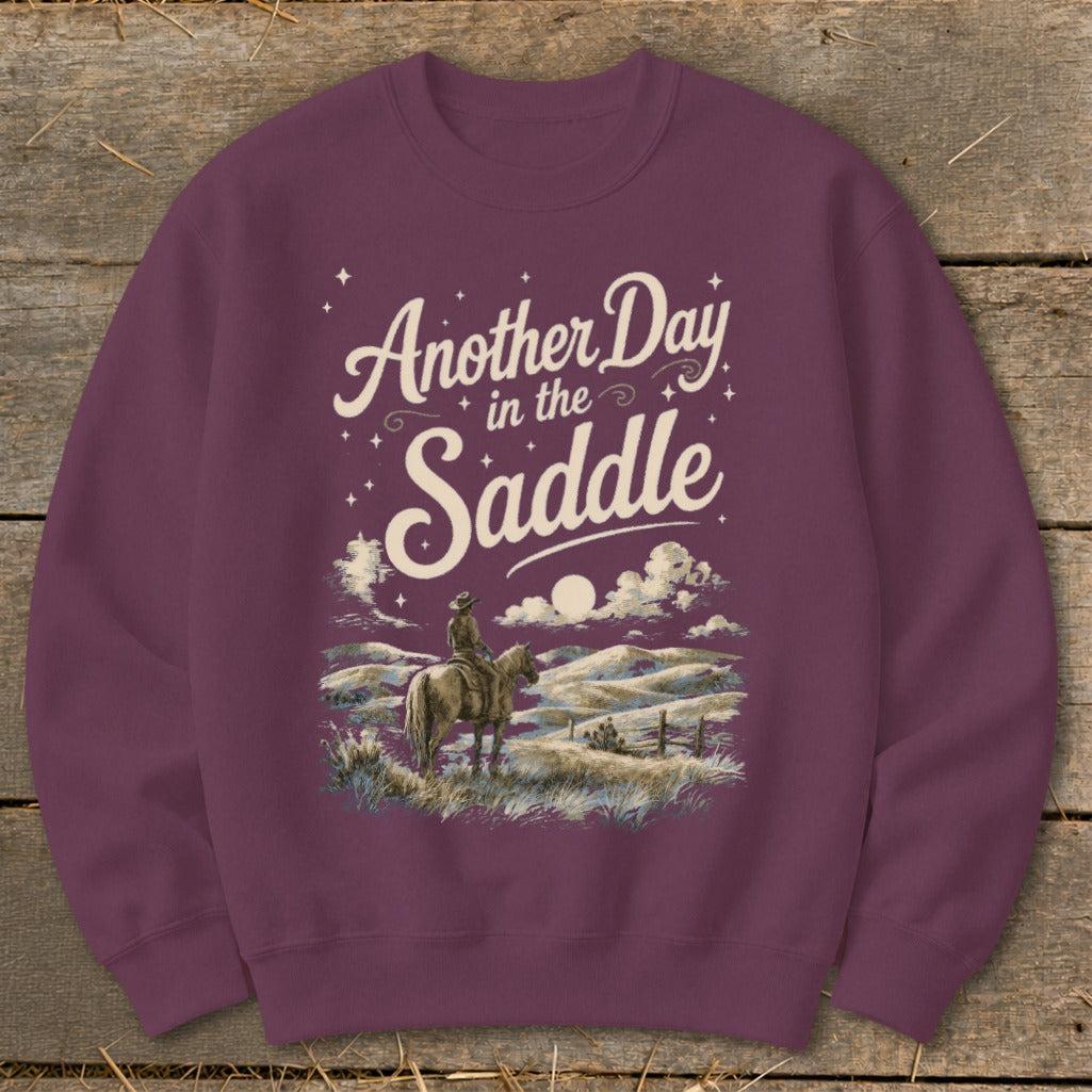 Another Day in the Saddle Sweatshirt