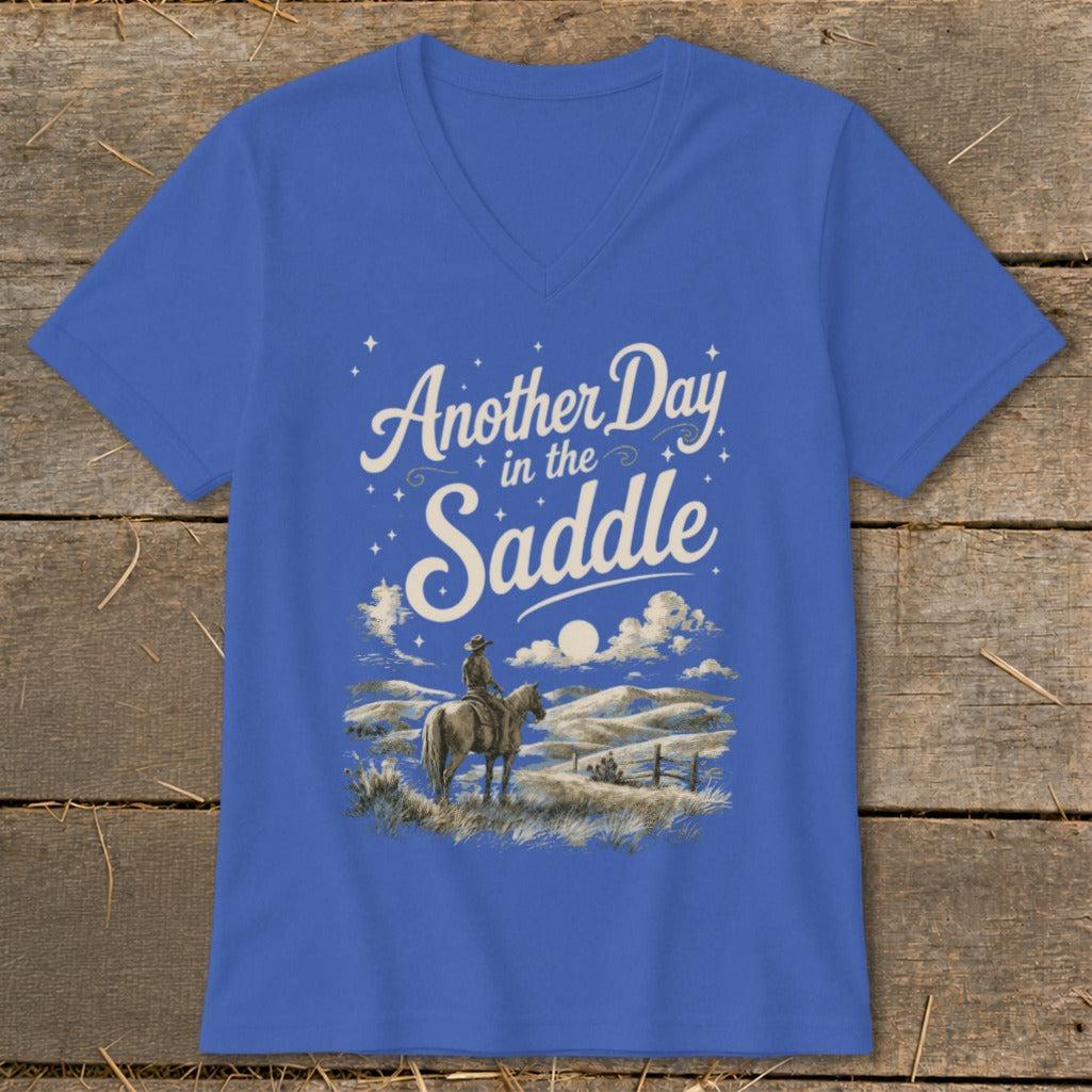 Another Day in the Saddle V-neck