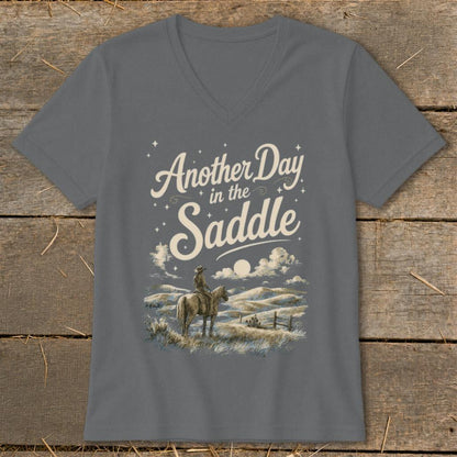 Another Day in the Saddle V-neck